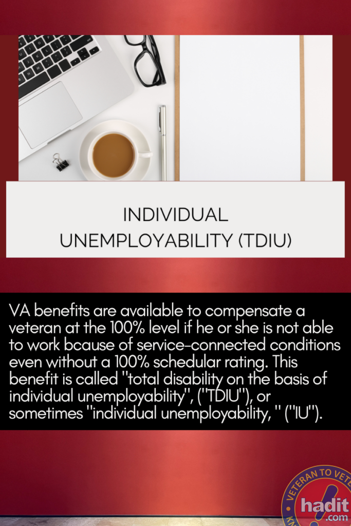 Individual Unemployability (TDIU)